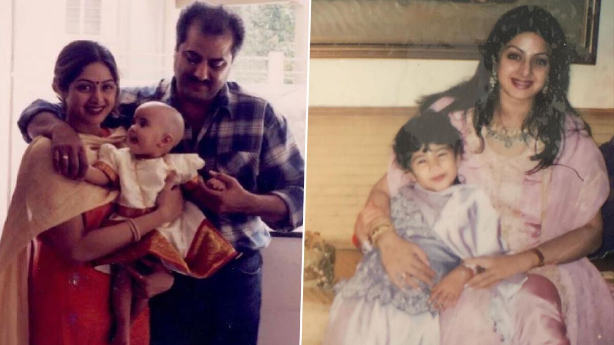 Sridevi को मदर्स डे पर मिस कर रही हैं बेटी Janhvi Kapoor, शेयर की ये बचपन की ये यादगार तस्वीरें