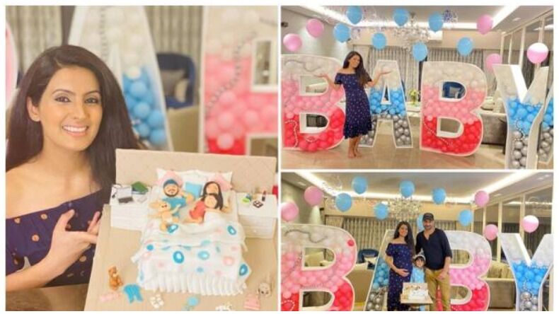 Geeta Basra baby shower : हरभजन सिंह की बीवी गीता बसरा के दोस्तों ने वर्चुअल तरीके से दिया बेबी शॉवर सरप्राइज , केक पर टिकी सबकी निगाहें