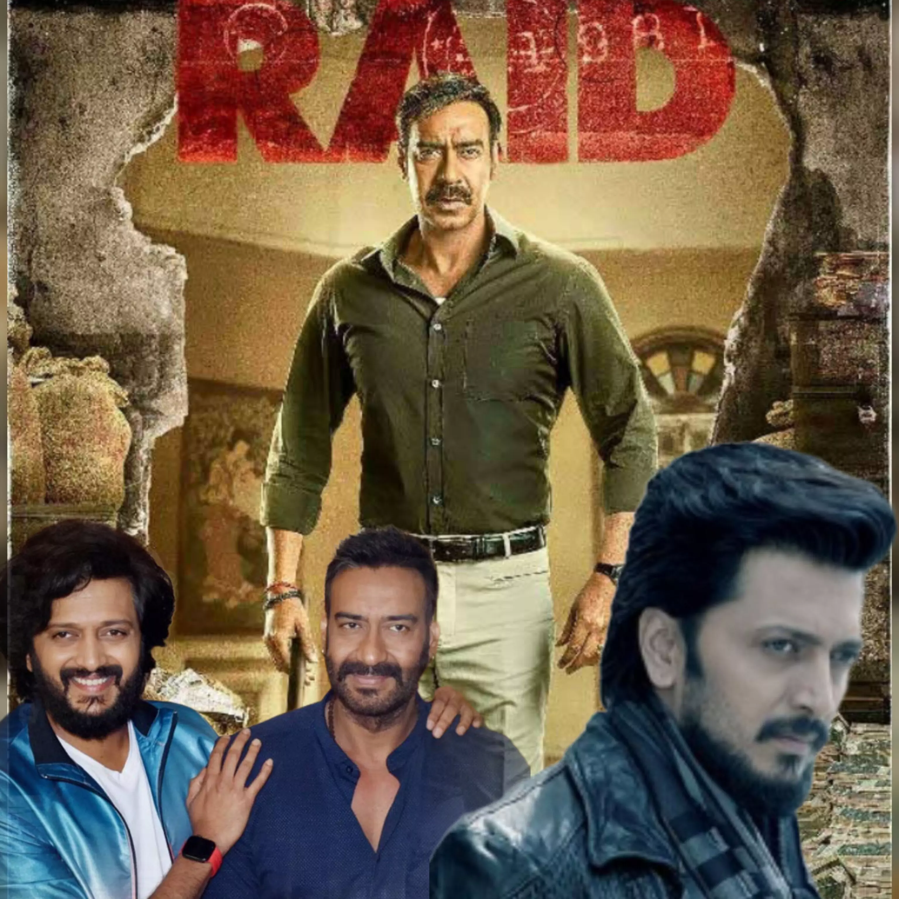 अजय देवगन की रेड 2 में रितेश देशमुख होंगे विलेन अजय देवगन की रेड 2 में रितेश देशमुख होंगे विलेन