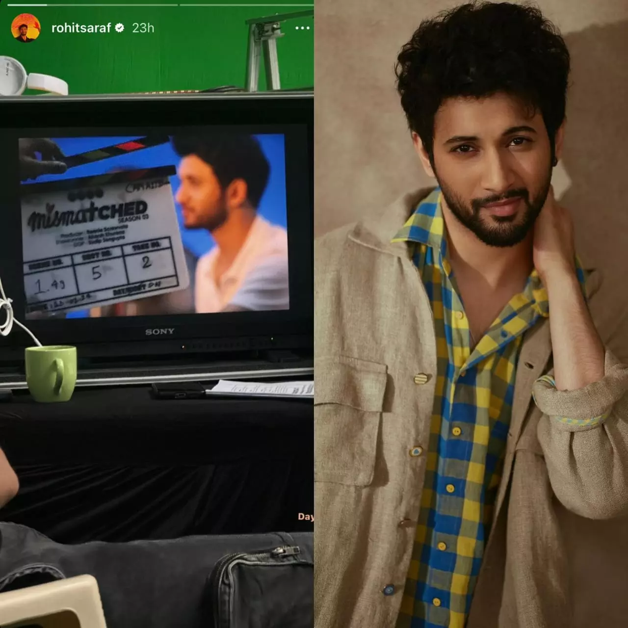 बेमेल 3 सेट से नेशनल क्रश रोहित सराफ की पहली झलक ने मचाई हलचल! बेमेल 3 सेट से नेशनल क्रश रोहित सराफ की पहली झलक ने मचाई हलचल!
