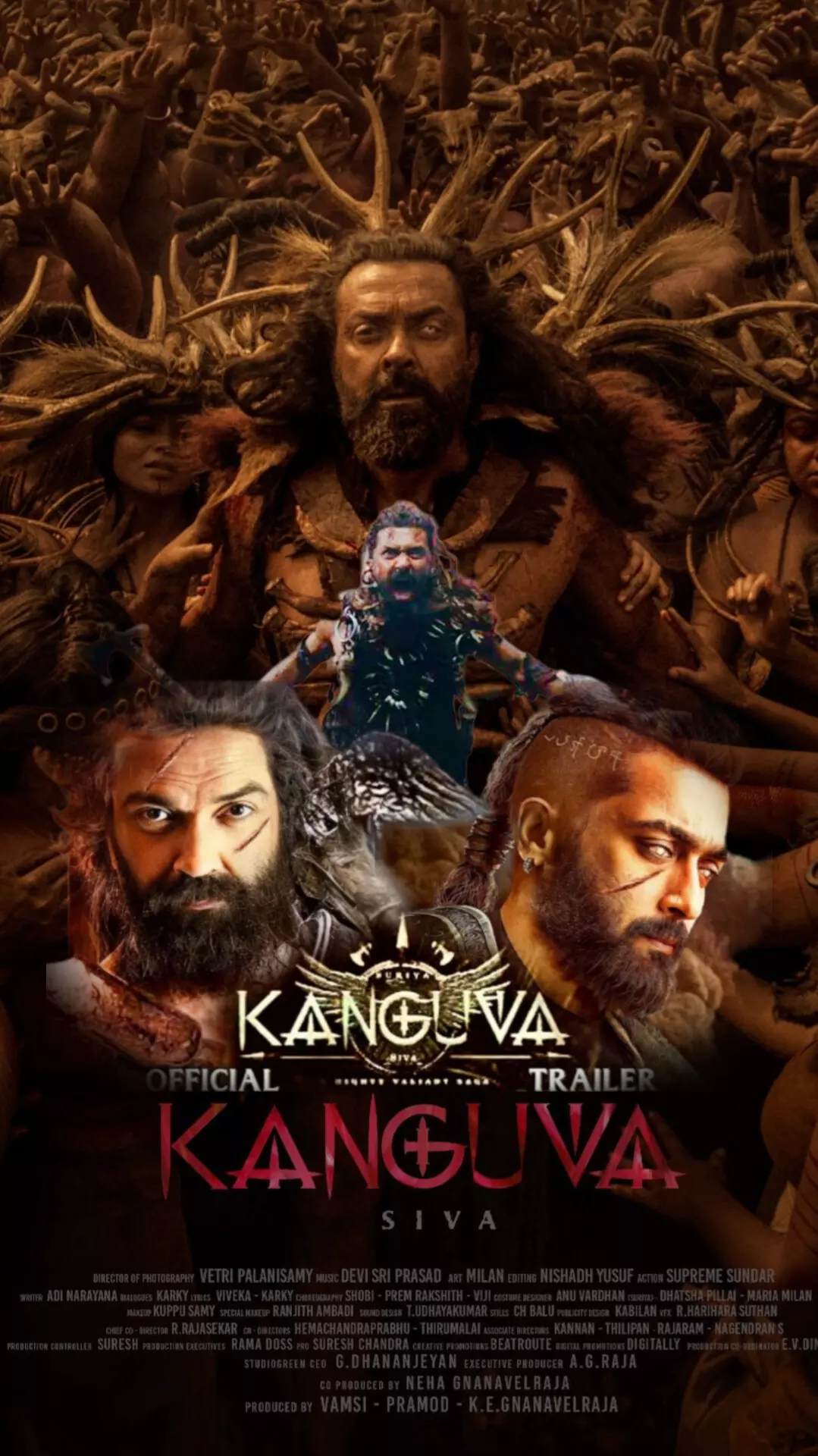 बॉबी देओल के खूंखार लुक ने फैंस को चौंकाया बॉबी देओल के खूंखार लुक ने फैंस को चौंकाया