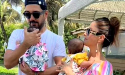 रुबीना दिलैक और अभिनव शुक्ला की बेटियां हुईं तीन महीने की, प्यारी तस्वीरें वायरल