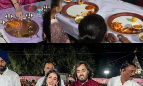 अंबानी परिवार ने अन्न सेवा से शुरू की अनंत-राधिका की शादी की रस्में
