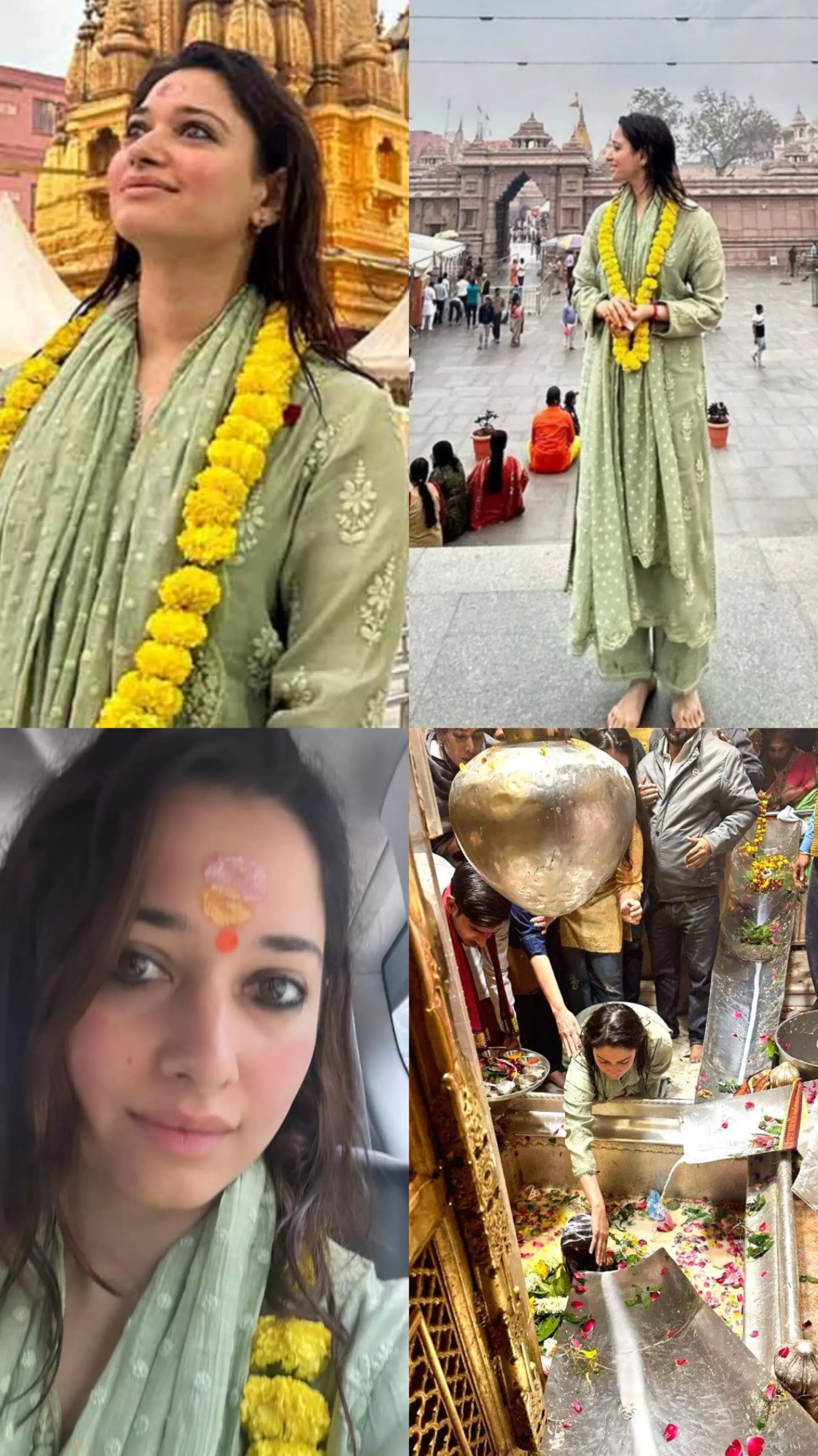 तमन्ना भाटिया ने काशी विश्वनाथ ज्योतिर्लिंग के दर्शन किए, सोशल मीडिया पर शेयर की तस्वीरें तमन्ना भाटिया ने काशी विश्वनाथ ज्योतिर्लिंग के दर्शन किए, सोशल मीडिया पर शेयर की तस्वीरें