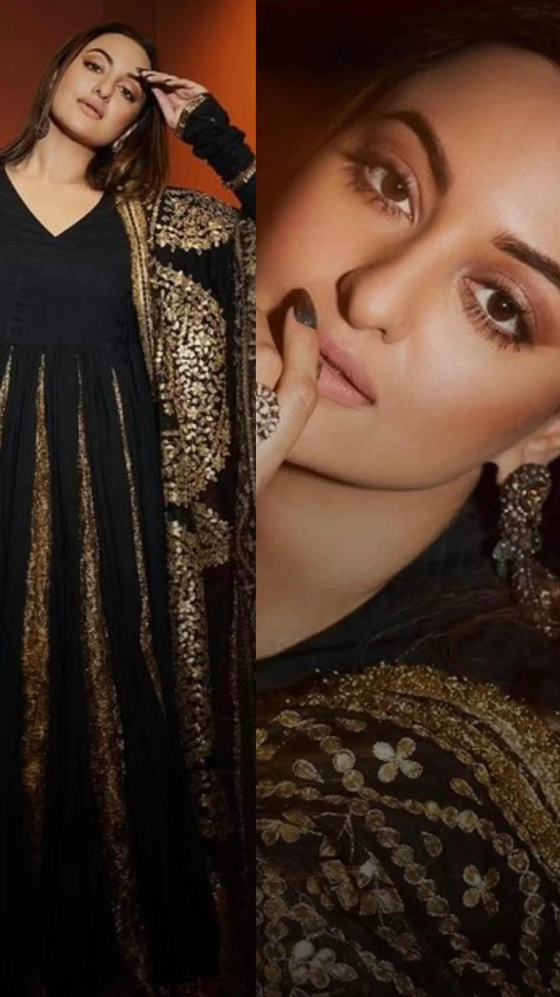 सोनाक्षी सिन्हा ने ब्लैक एंड गोल्डन अनारकली सूट में ढाया कहर, हीरा मंडी को लेकर बढ़ा उत्साह सोनाक्षी सिन्हा ने ब्लैक एंड गोल्डन अनारकली सूट में ढाया कहर, हीरा मंडी को लेकर बढ़ा उत्साह