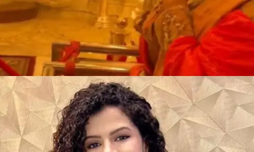 प्रसिद्ध गायिका पलक मुच्छल ने अयोध्या में राम लला के दर्शन किए, राम भजन गाकर माहौल को भक्तिमय बनाया