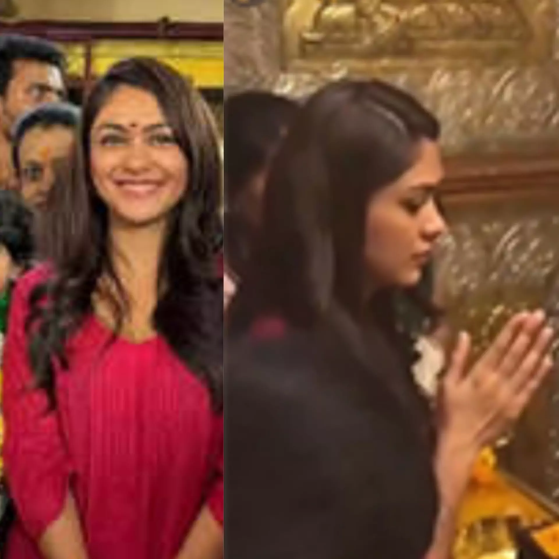 मृणाल ठाकुर ने फैमिली स्टार की रिलीज से पहले लिया भगवान का आशीर्वाद मृणाल ठाकुर ने फैमिली स्टार की रिलीज से पहले लिया भगवान का आशीर्वाद