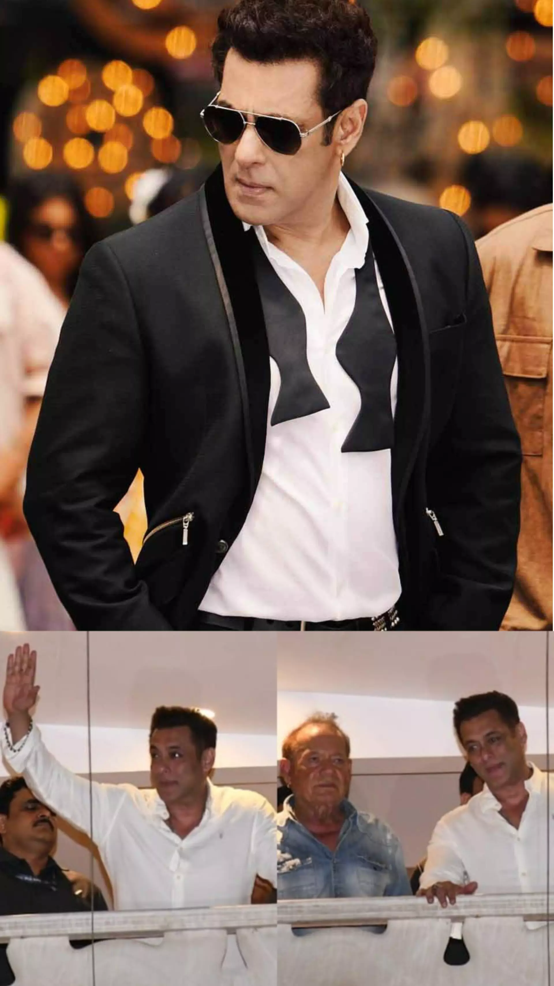 सलमान खान ने भी ईद के जश्न में फैंस से की मुलाकात, लाखों की भीड़ उमड़ी सलमान खान ने भी ईद के जश्न में फैंस से की मुलाकात, लाखों की भीड़ उमड़ी