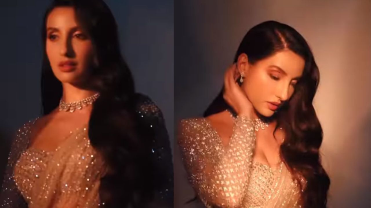 Nora Fatehi Video : जगमगाती साड़ी में नजर आईं Nora Fatehi, फैंस बोले- आई लव यू Nora Fatehi Video : जगमगाती साड़ी में नजर आईं Nora Fatehi, फैंस बोले- आई लव यू
