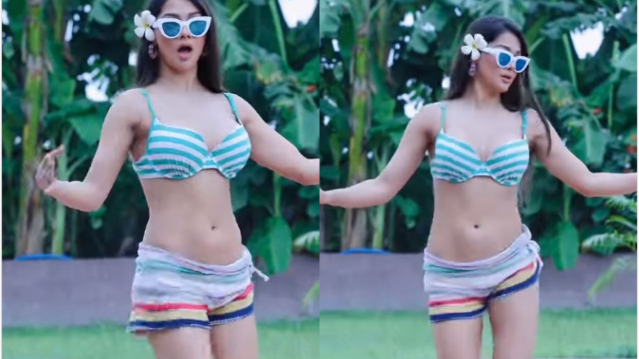 भोजपुरी एक्ट्रेस Namrata Malla ने फिर बढ़ाया तापमान, देसी धुन पर किया Hot डांस भोजपुरी एक्ट्रेस Namrata Malla ने फिर बढ़ाया तापमान, देसी धुन पर किया Hot डांस