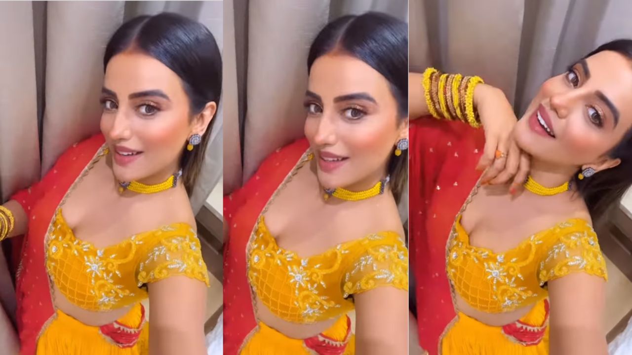 Akshara Singh Video: लहंगा पहने Akshara Singh ने मचाया कहर, एक्सप्रेशन से घायल यूजर्स Akshara Singh Video: लहंगा पहने Akshara Singh ने मचाया कहर, एक्सप्रेशन से घायल यूजर्स