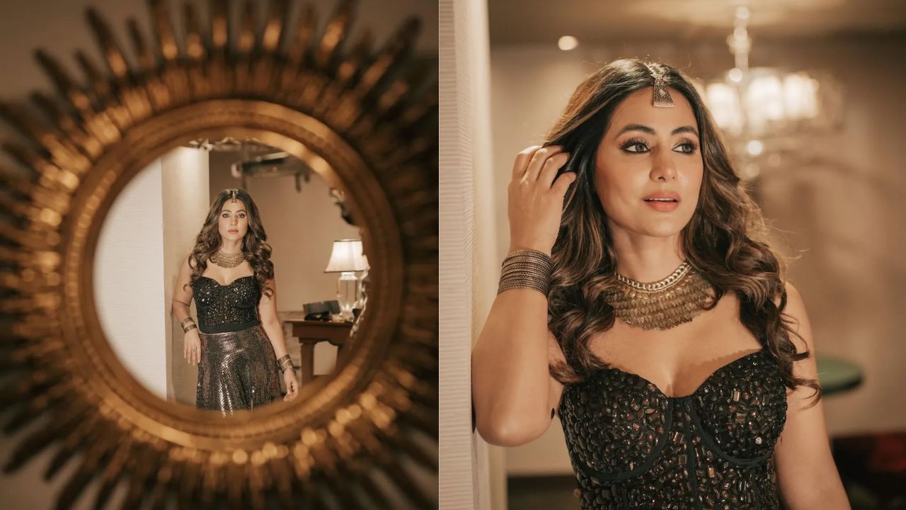 Hina Khan Latest Look: Hina Khan खुद को आईने में देखती हैं, फैंस कहते हैं - किलर गर्ल Hina Khan Latest Look: Hina Khan खुद को आईने में देखती हैं, फैंस कहते हैं - किलर गर्ल
