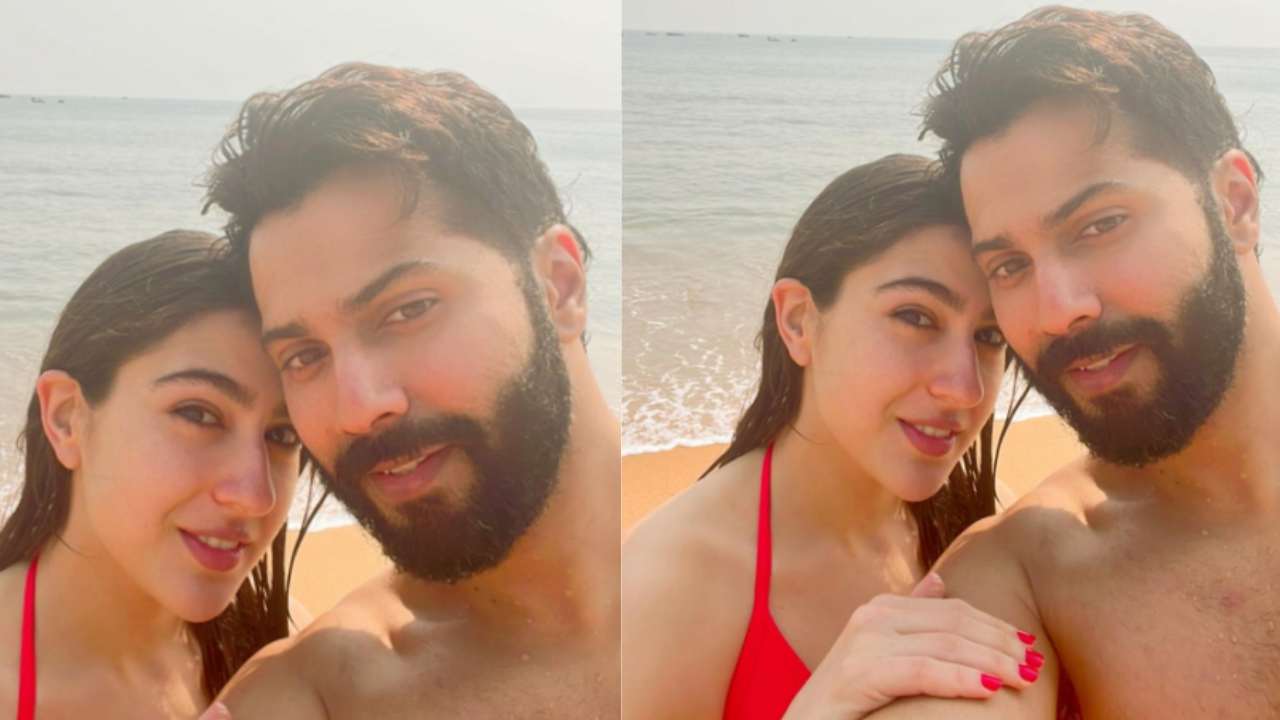 Varun Dhawan ने IFFI 2022 से पहले Sara Ali Khan के साथ क्लिक की शर्टलेस तस्वीर Varun Dhawan ने IFFI 2022 से पहले Sara Ali Khan के साथ क्लिक की शर्टलेस तस्वीर