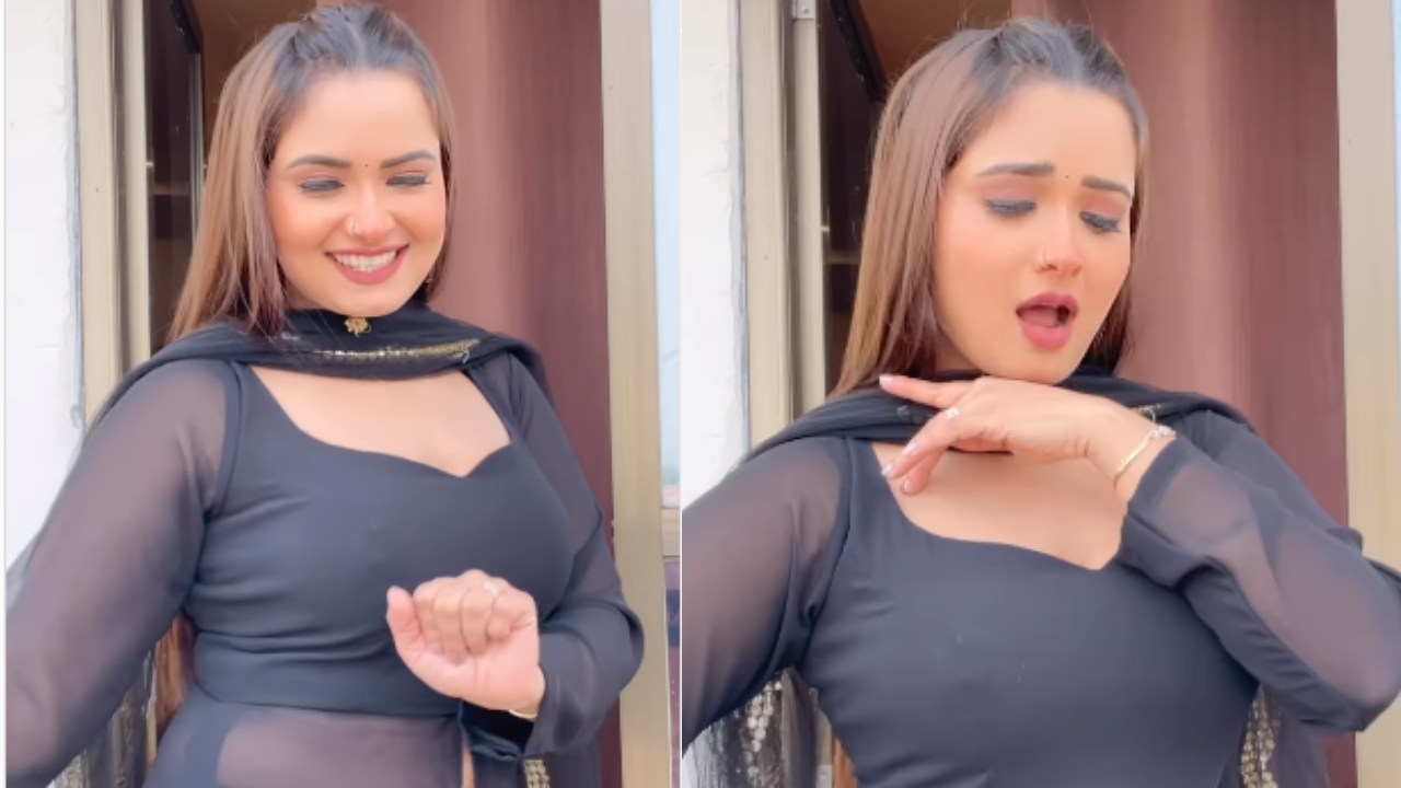 Viral Video: ब्लैक सूट में Neelam Giri ने किया हंगामा, अदाओं के दीवाने हुए फैंस। Viral Video: ब्लैक सूट में Neelam Giri ने किया हंगामा, अदाओं के दीवाने हुए फैंस।