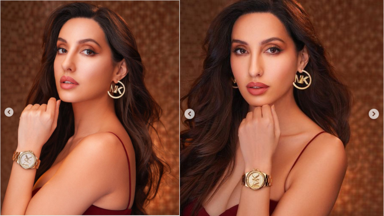 Nora Fatehi का डीप नेक रेड टॉप पहने एक्ट्रेस की खूबसूरती आपका दिल जीत लेगी Nora Fatehi का डीप नेक रेड टॉप पहने एक्ट्रेस की खूबसूरती आपका दिल जीत लेगी