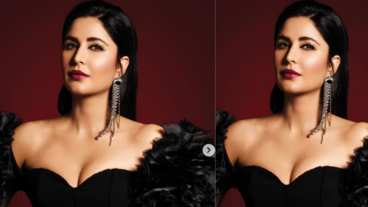 Katrina Kaif ने पहनी डीप नेक ब्लैक ड्रेस, एक्ट्रेस के सेक्सी लुक्स ने बनाया यूजर्स को दीवाना Katrina Kaif ने पहनी डीप नेक ब्लैक ड्रेस, एक्ट्रेस के सेक्सी लुक्स ने बनाया यूजर्स को दीवाना