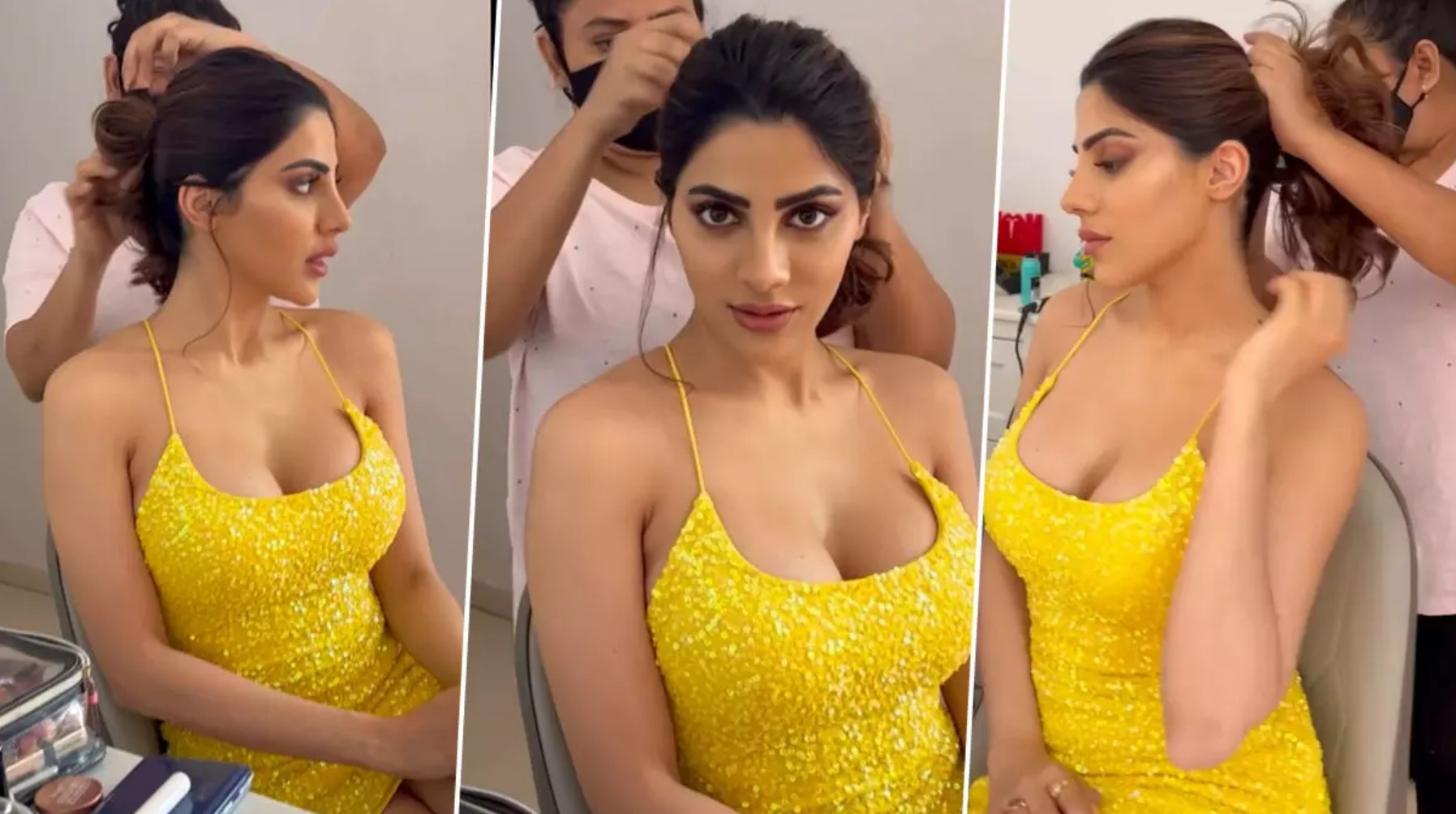Sexy VIDEO: ब्रा खोलकर Nikki Tamboli ने पहनी साड़ी, ऐसा देसी लुक देख आप हार बैठेंगे दिल Sexy VIDEO: ब्रा खोलकर Nikki Tamboli ने पहनी साड़ी, ऐसा देसी लुक देख आप हार बैठेंगे दिल