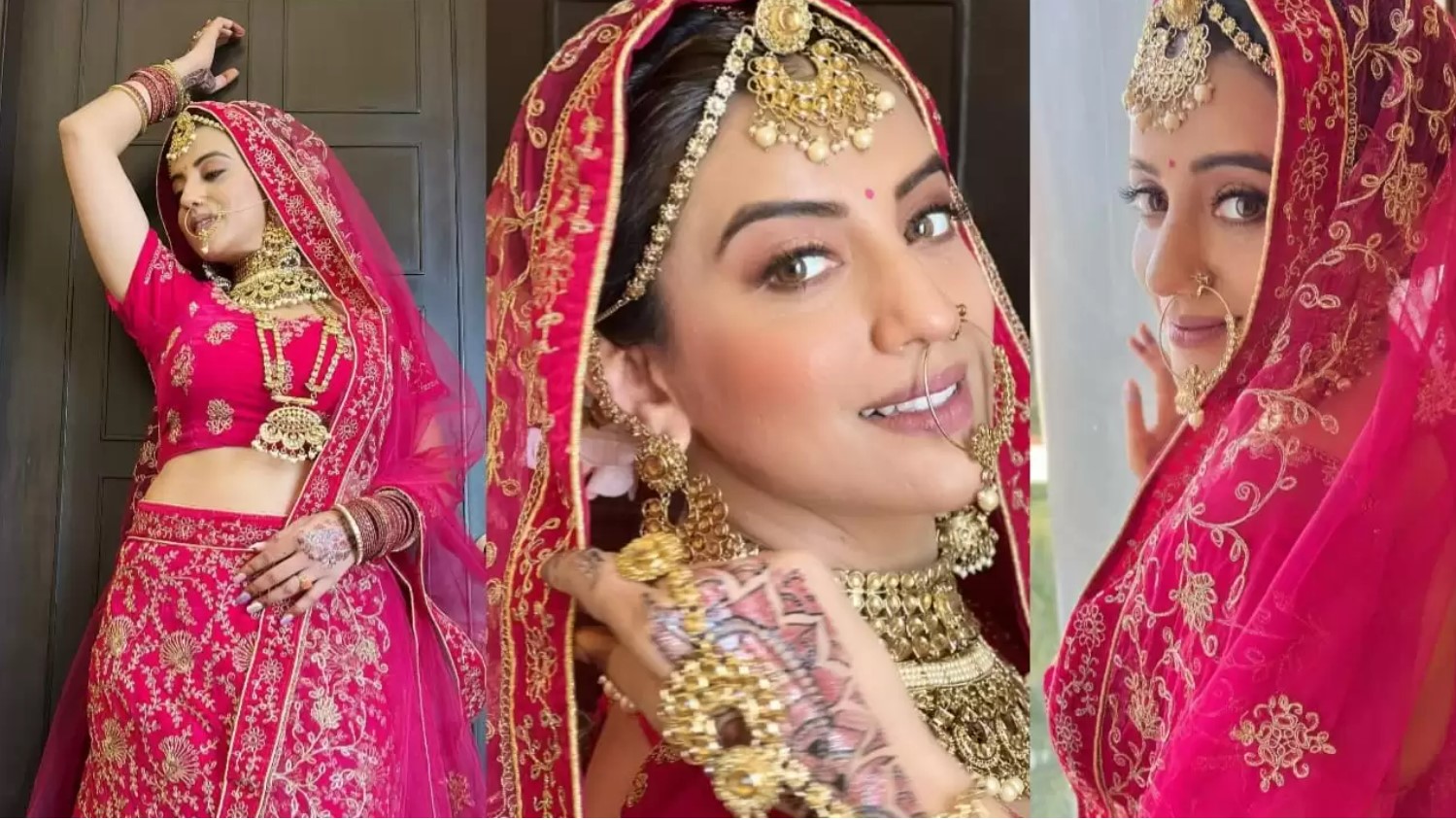 Akshara Singh Sexy Video: अक्षरा सिंह ने दुल्हन के लिबास में फैंस की बढ़ाई दिल की धड़कनें, तस्वीरें देख हर कोई शादी को लेकर कर रहा सवाल Akshara Singh Sexy Video: अक्षरा सिंह ने दुल्हन के लिबास में फैंस की बढ़ाई दिल की धड़कनें, तस्वीरें देख हर कोई शादी को लेकर कर रहा सवाल