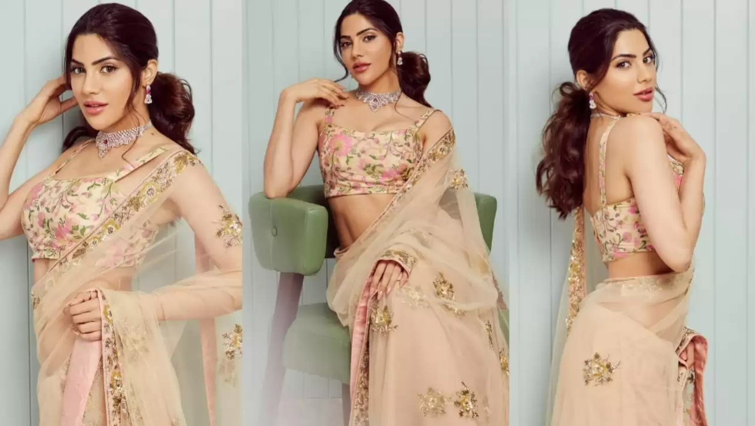 Nikki Tamboli Sexy Video : निक्की तंबोली ने खूबसूरत सी साड़ी पहने दिखाई अपनी बोल्ड अदाएं, तस्वीरें देख हार बैठेंगे अपना दिल Nikki Tamboli Sexy Video : निक्की तंबोली ने खूबसूरत सी साड़ी पहने दिखाई अपनी बोल्ड अदाएं, तस्वीरें देख हार बैठेंगे अपना दिल